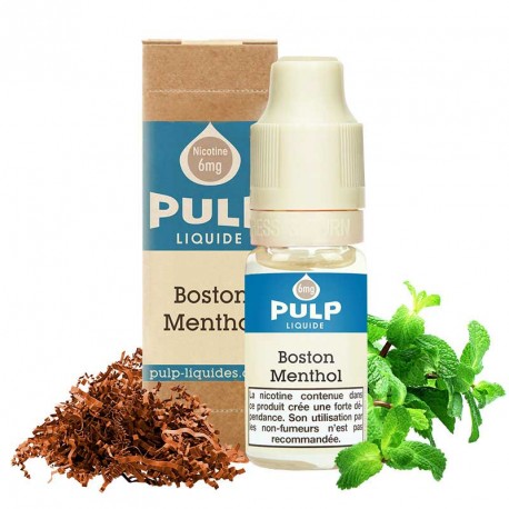 E-liquide Boston Menthol - Pulp