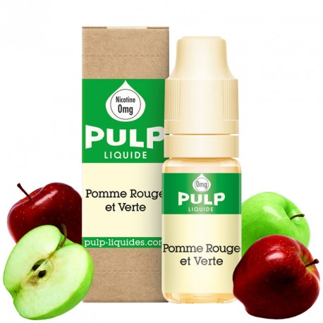 E-liquide Pomme Rouge et Verte - Pulp