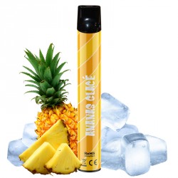 E-cigarette jetable Wpuff Ananas Glacé (600 puffs) - Liquideo