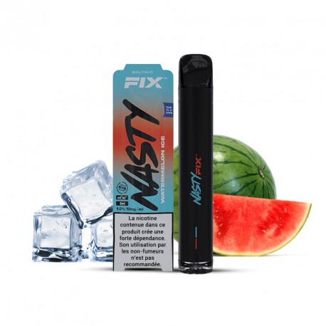 E-cigarette jetable Nasty Fix Watermelon Ice - Nasty Juice