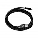 Câble micro USB Tressé - We Are Vape - Black/White