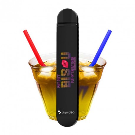 E-cigarette jetable Puff Puff Bisou Puff My Energy Drink (600 puffs) - Liquideo