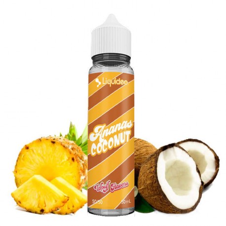 E-liquide Wpuff Ananas Coconut 50ml - Liquideo