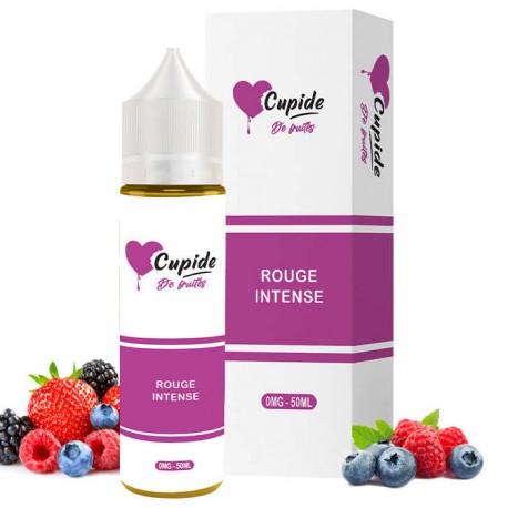 E-liquide Rouge Intense 50ml - Cupide