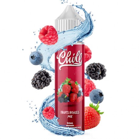 E-liquide Chill Fraise Fruits Rouges Mix 50ml - LP Vapor