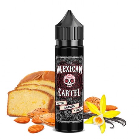 E-liquide Gâteau Amandes Vanille 50ml - Mexican Cartel