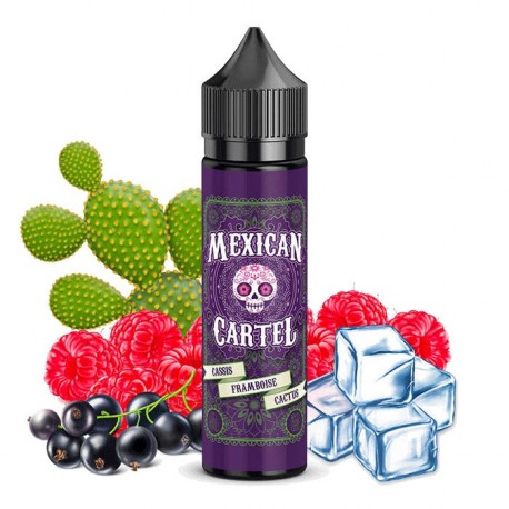 E-liquide Cassis Framboise Cactus 50ml - Mexican Cartel