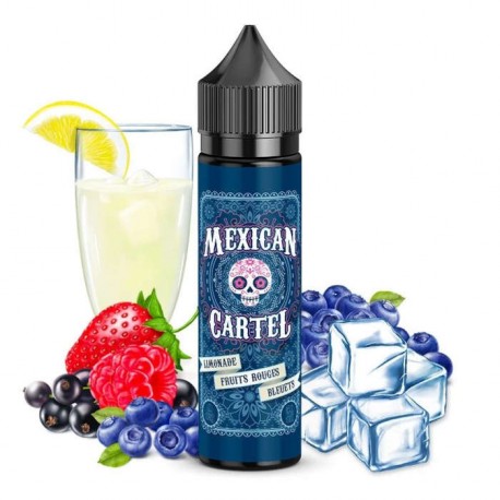 E-liquide Limonade Fruits Rouges Bleuets 50ml - Mexican Cartel