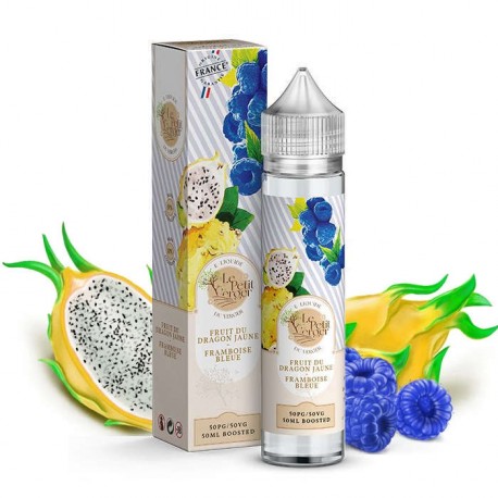 E-liquide Fruit du Dragon Jaune Framboise Bleue 50ml - Le Petit Verger