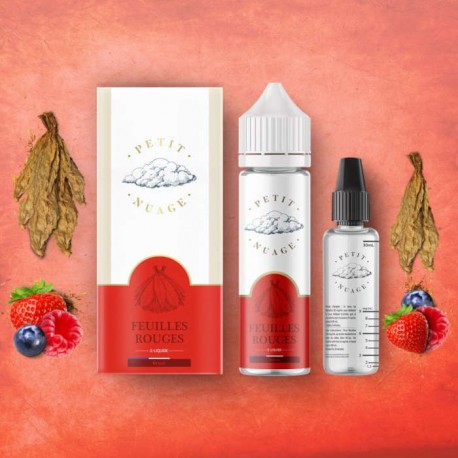 E-liquide Feuilles Rouges ZHC - Petit Nuage