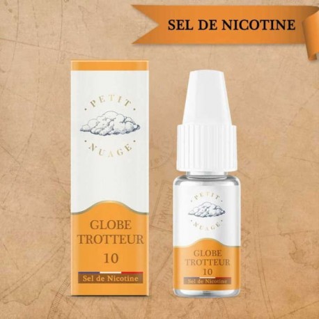 E-liquide Globe Trotteur Sel de Nicotine - Petit Nuage