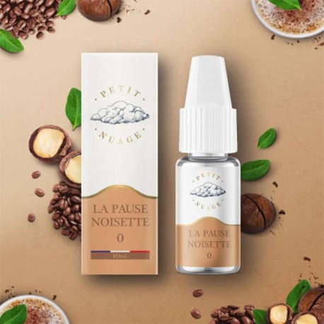 E-liquide La Pause Noisette 10ml - Petit Nuage