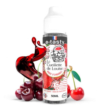 E-liquide La Cueillette de Louise Rouge d’Embarras 50ml - E.Tasty